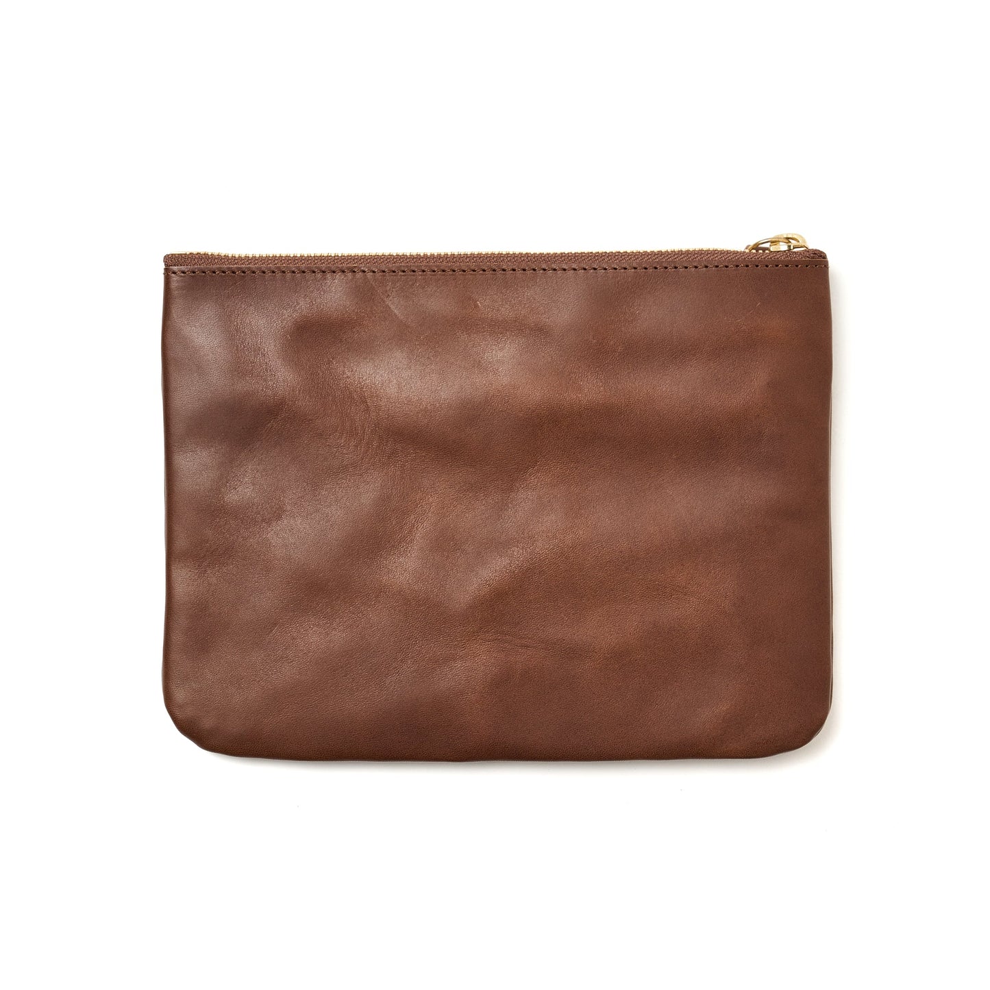 SQUARE ZIP & SNAP POUCH (M)