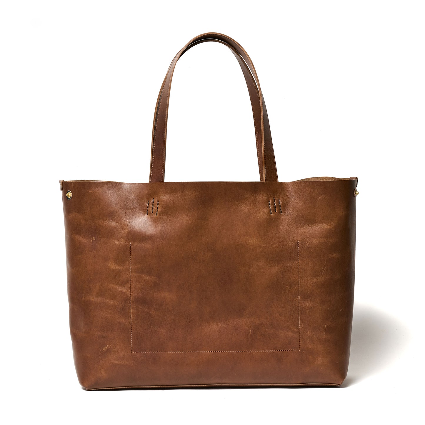 RDT-BG03 | BOX TOTE BAG -LEATHER-