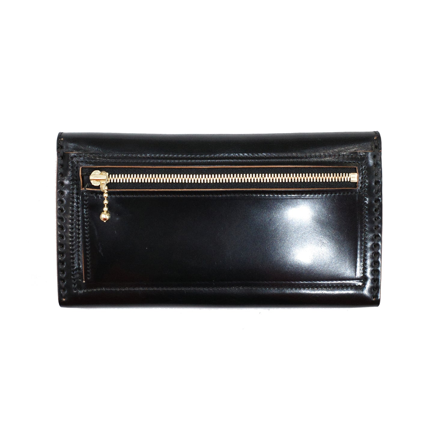 KT-W01 | MULTI LONG TRUCKER WALLET -SHELL CORDOVAN-