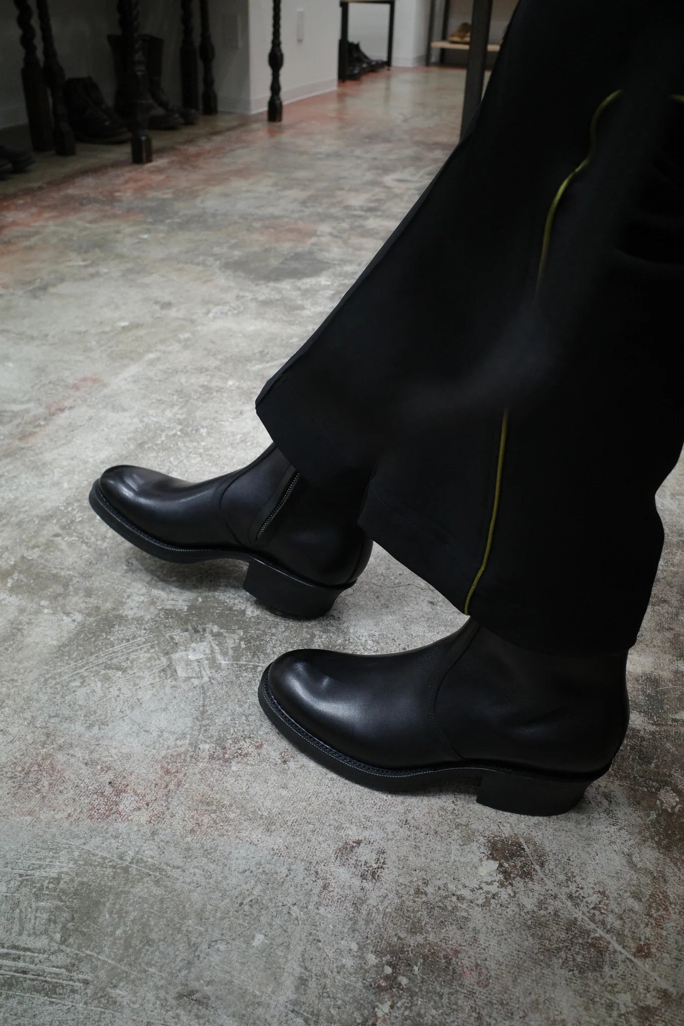 GLEANERS ZIP (JP BOX CALF)