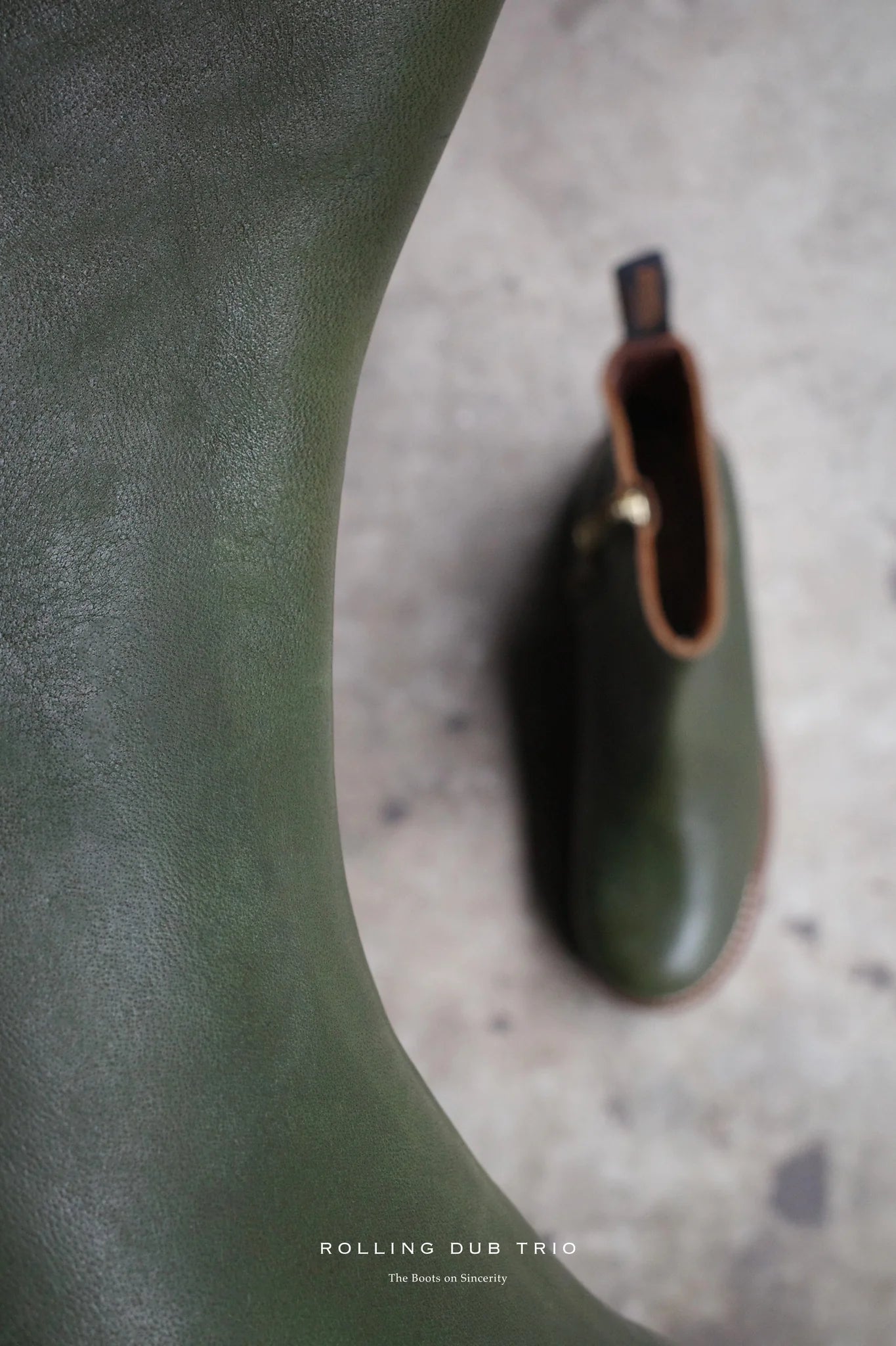 CASPER (GREEN HORSEHIDE)